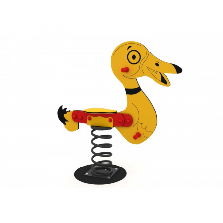 Figurine pe arc - Balansoar pe arc in forma de ratusca pentru gradinita - 143OE