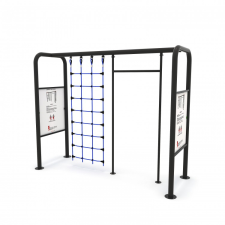 Seturi aparate de fitness exterior - 156FT Statie antrenamente fitness in aer liber pentru exercitii fizice complexe