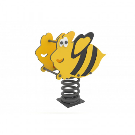 Figurine pe arc - Balansoar pe arc in forma de albinuta pentru copii mici - 161OE