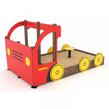 Cutii de nisip pentru copii - Lada cu nisip pentru copii in forma de camion - 178OE