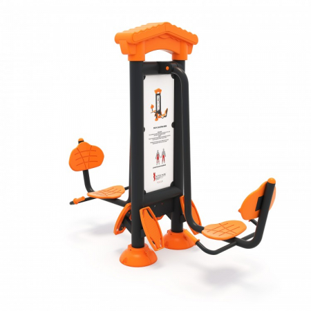 Seturi aparate de fitness exterior - Echipament fitness exterior pentru picioare cu panou informativ 34FT