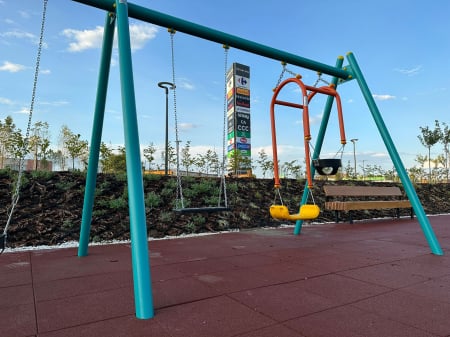 Ansamblu de 4 leagane pentru copii mici - 40OE [9]