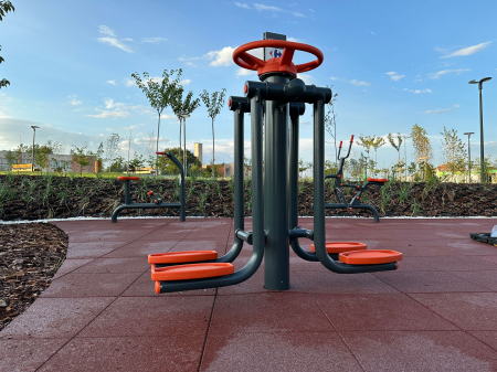 Aparat fitness aer liber tip bicicleta 46FT [3]