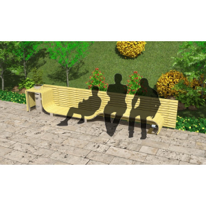 46B Mobilier urban stradal Banca exterior parc [2]