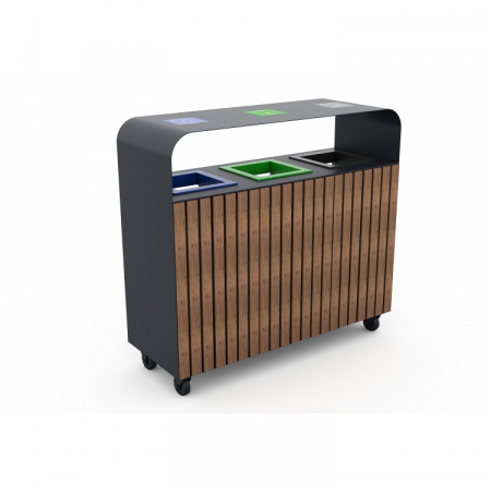 Mobilier Urban - Cosuri de gunoi pentru colectare selectiva - 59CK
