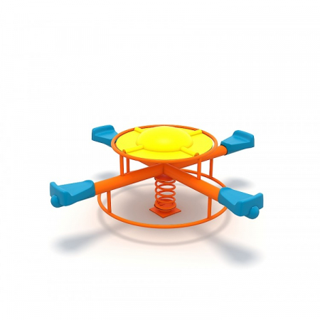 Balansoare loc de joaca - Balansoar dublu loc de joaca cu joc interactiv - 69OE