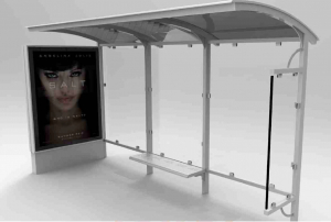 Statii de autobuz - ATES 1 Mobilier urban stradal Statii de autobuz din metal vopsit