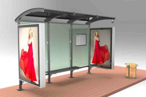 Statii de autobuz - ATES 2 Mobilier urban stradal Statii de autobuz din metal vopsit