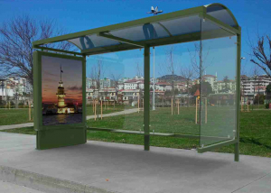 Statii de autobuz - BENGONYA Mobilier urban stradal Statii de autobuz din metal vopsit