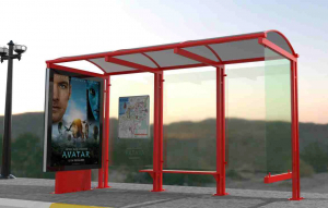 Statii de autobuz - FULYA Mobilier urban stradal Statii de autobuz din metal vopsit