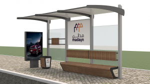 Produse profesionale de mobilier urban - 05OD Mobilier urban stradal Statie de autobuz