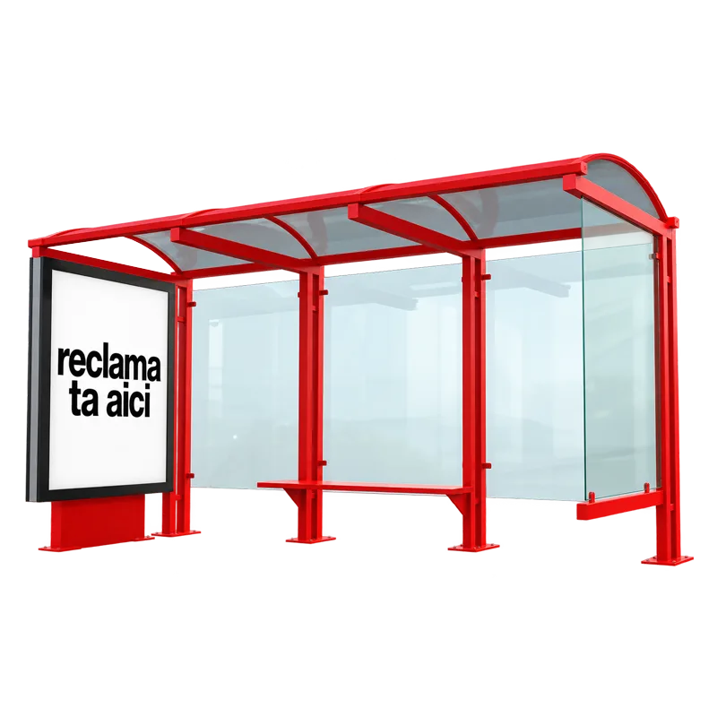 Statii de autobuz - Adapost statie de autobuz si tramvai cu panou publicitar - FULYA
