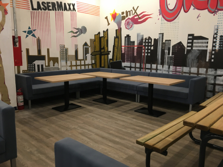 Amenajare banci picnic mobilier urban Lasermaxx - Bucuresti [4]