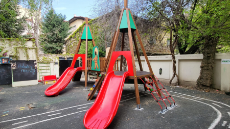 Amenajare loc de joaca Gradinita AVENOR - Orasul BUCURESTI