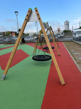 Portofoliu - Amenajare loc de joaca Gradinita Germana - SEBES AB