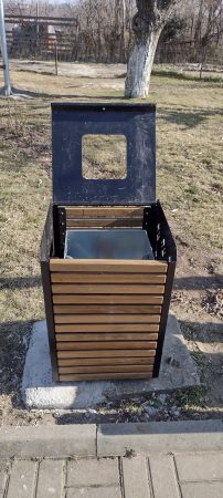 Amenajare mobilier urban banci si cosuri de gunoi Fundeni - CL [10]