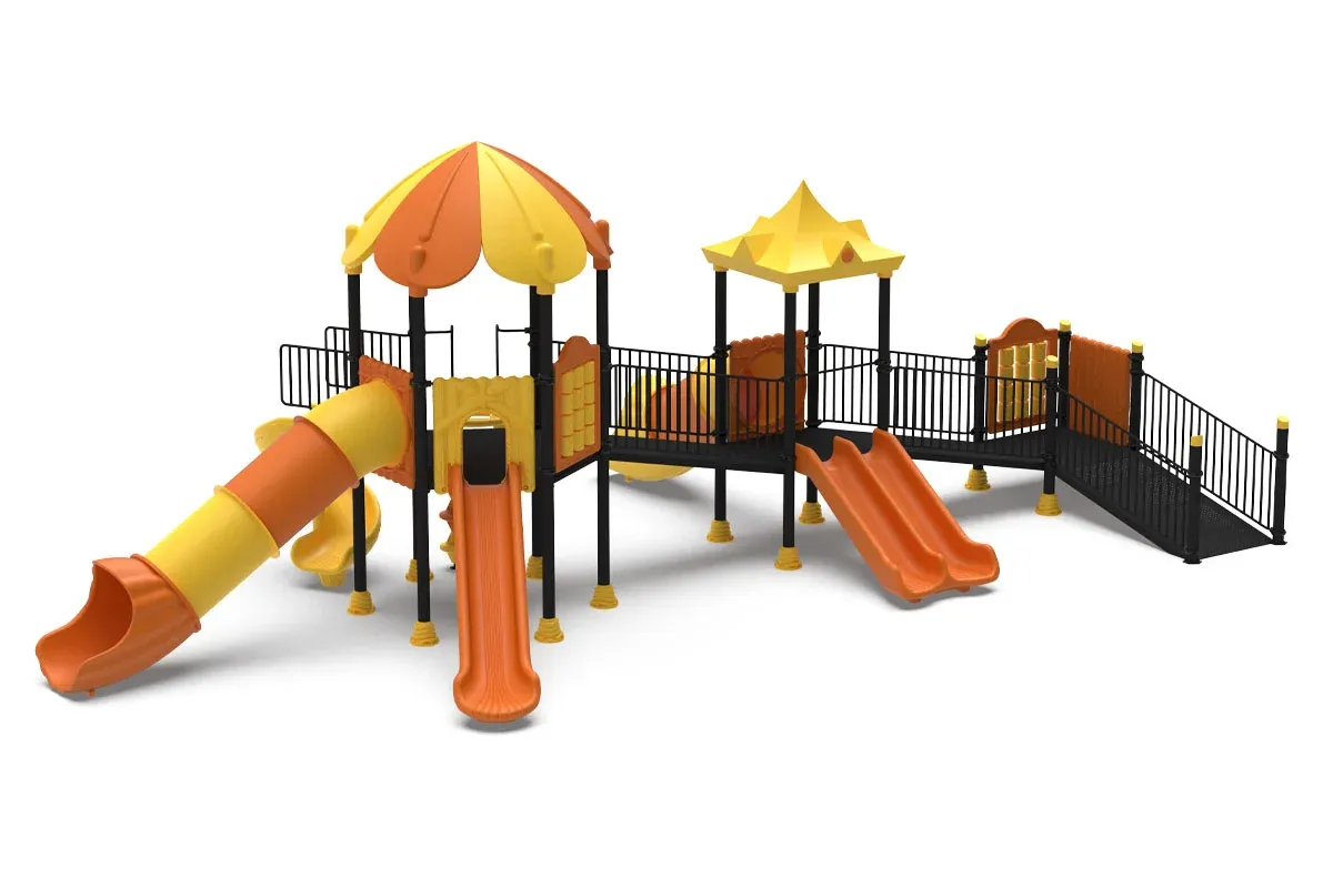 Echipamente din METAL pentru loc de joaca - Ansamblu pentru terenuri de joaca pentru copii cu dizabilitati - PS-R04