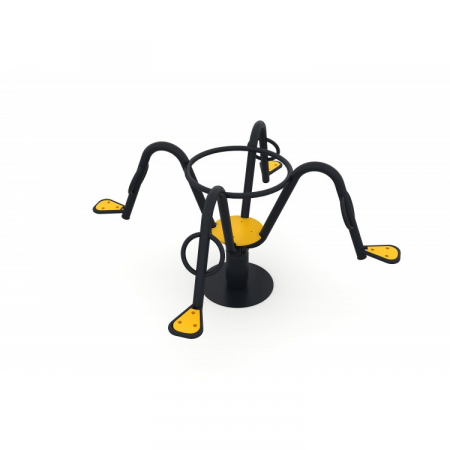 ELEMENTE & FIGURINE terenuri de joaca - Carusel rotativ modern pentru loc de joaca la exterior - 116OE
