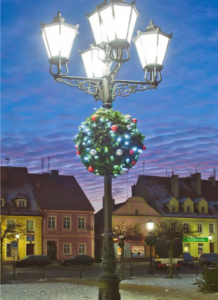 Ornament de craciun pentru stalpii de iluminat - Christmas Ball [1]