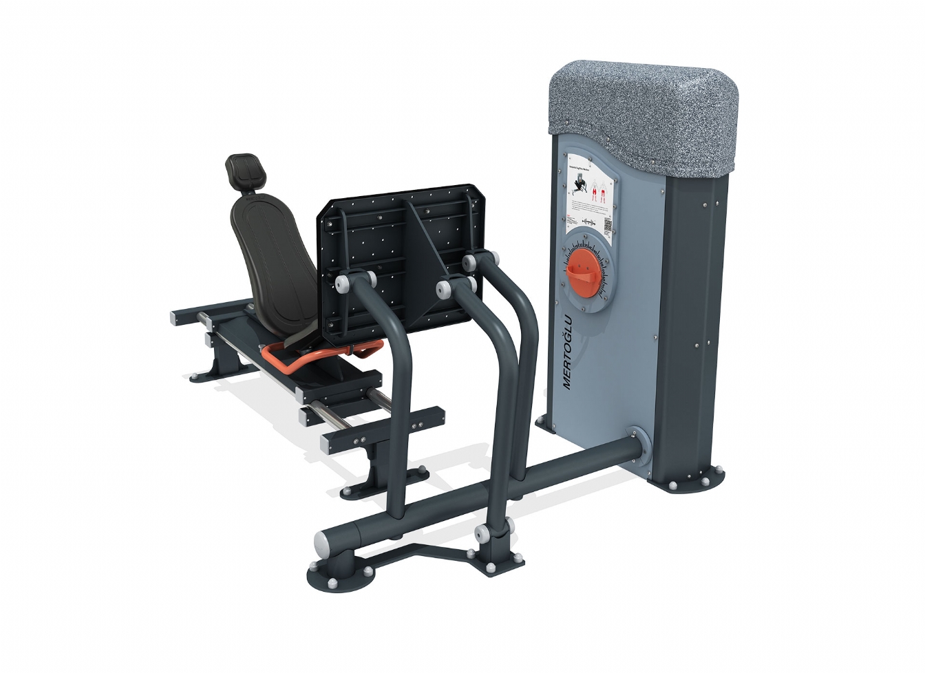 Aparate fitness maini - Echipament de fitness cu forță selectorizată MGN-2003