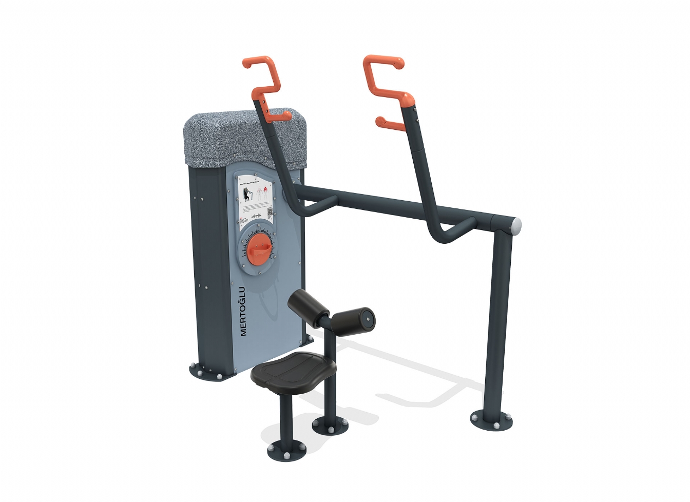 Aparate fitness maini - Echipament de fitness cu forță selectorizată MGN-2004