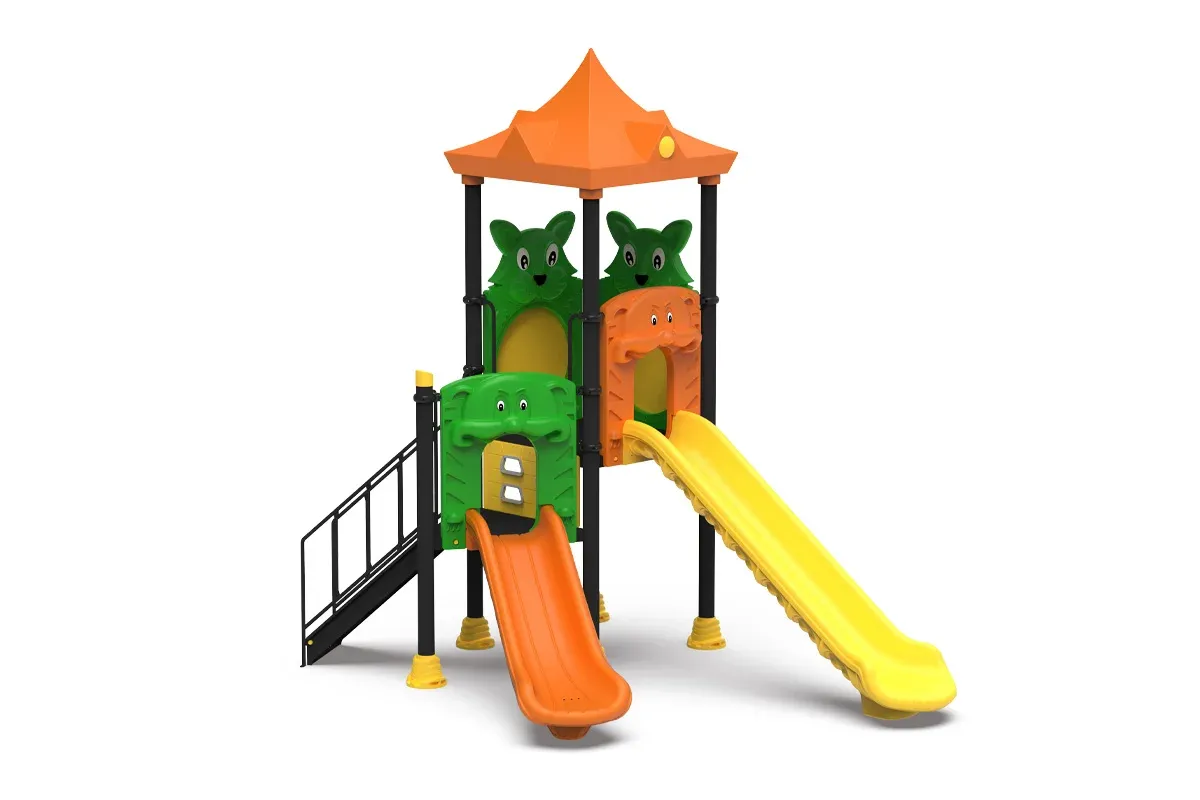 Echipamente locuri de joaca de EXTERIOR - Echipament pentru terenuri de joacă tip casută - PS-E14