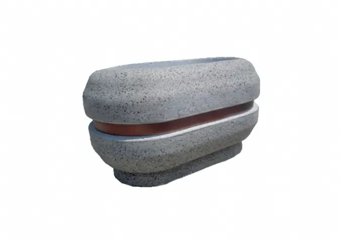 Mobilier Urban - Jardiniera de flori din beton pentru parcuri MBE-736