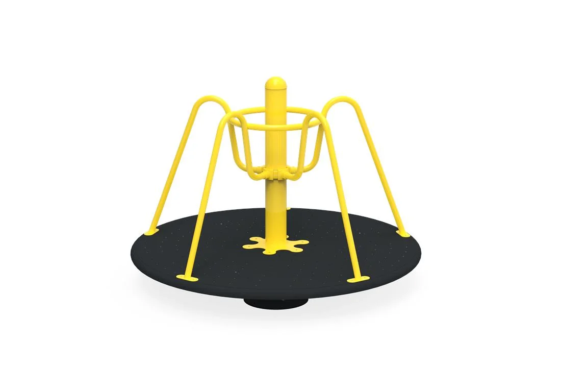 ELEMENTE & FIGURINE terenuri de joaca - Carusel rotativ cu bare de prindere pentru loc de joaca - PC-10 ECO