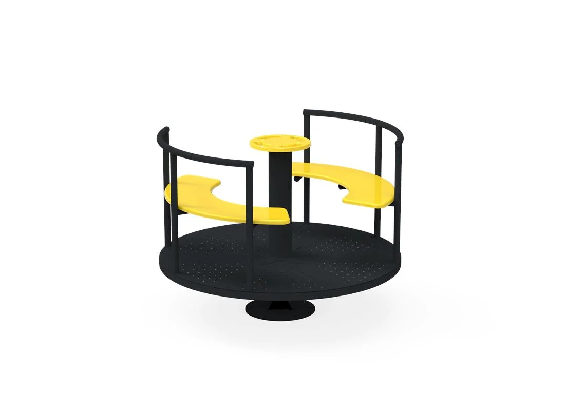 ELEMENTE & FIGURINE terenuri de joaca - Carusel rotativ cu bancuta pentru loc de joaca - PC-11 ECO