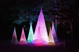 Brad de craciun din fibra de sticla pentru exterior - CONE 3D [1]