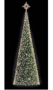 Pom de craciun artificial pentru exterior -  CONE 3D GIGANT [3]