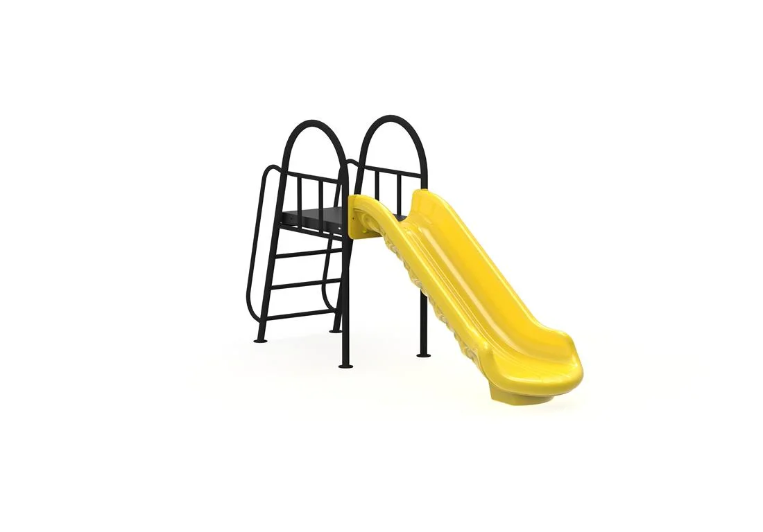 Echipamente locuri de joaca de EXTERIOR - Tobogan de exterior cu scara pentru copii de 1 - 5 ani - PT-141 ECO