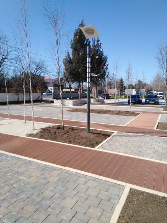 Stalp de iluminat modern pentru strazi, alei si parcuri - A2050 [2]