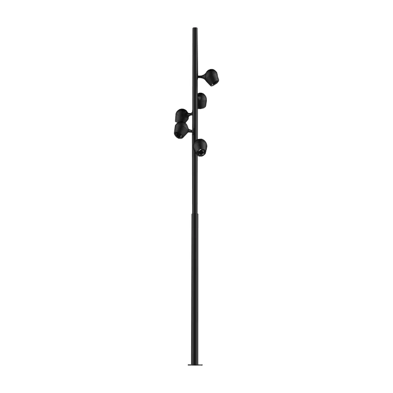 Produse profesionale de mobilier urban - Stalp de iluminat pentru exterior cu cinci surse LED realizat din aluminiu A4021