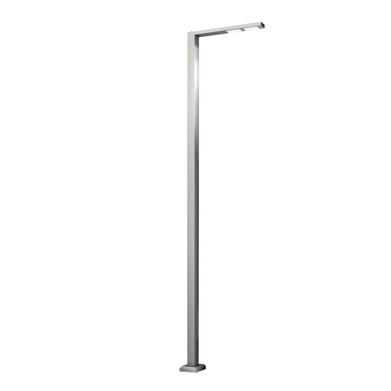 Iluminat Urban - Stalp de iluminat pentru exterior cu o sursa LED realizat din aluminiu A4001