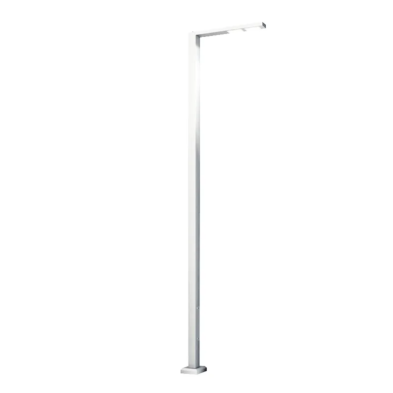 Stalpi de iluminat pentru alei pietonale - Stalp de iluminat pentru exterior cu o sursa LED realizat din aluminiu A4001