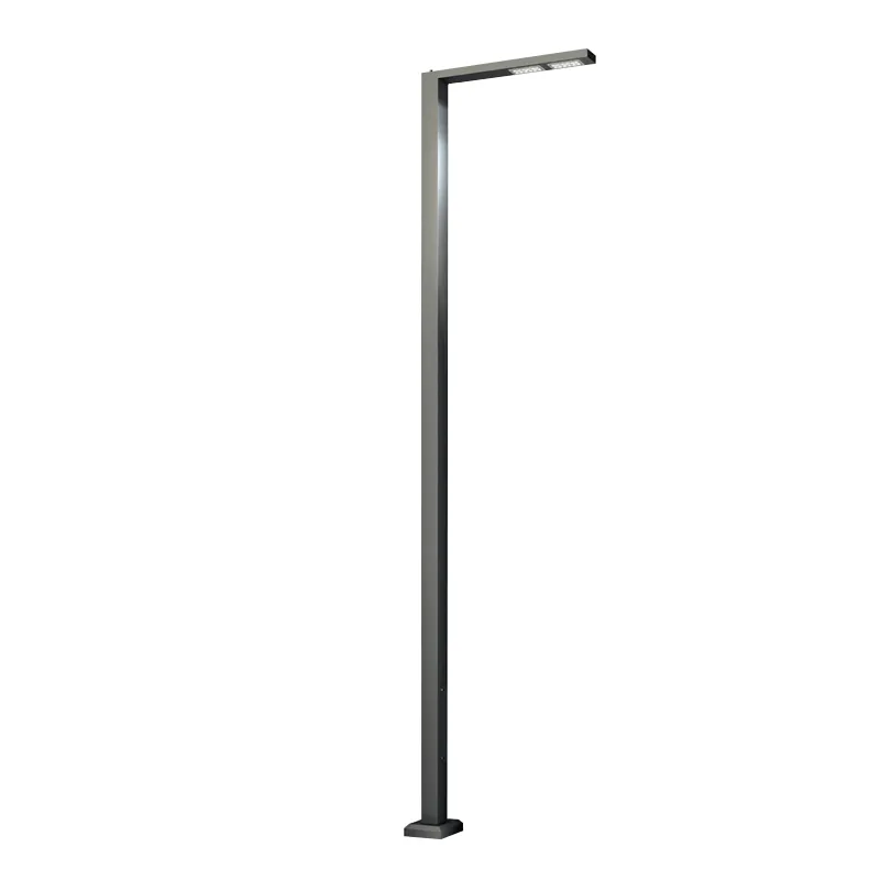 Produse profesionale de mobilier urban - Stalp de iluminat pentru exterior cu o sursa LED realizat din aluminiu A4001