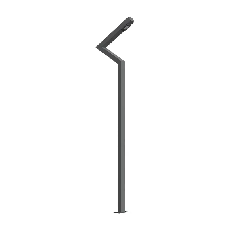 Stalpi de iluminat pentru alei pietonale - Stalp Iluminat Exterior LED 3m Aluminiu A4020 [Promotie B2B]