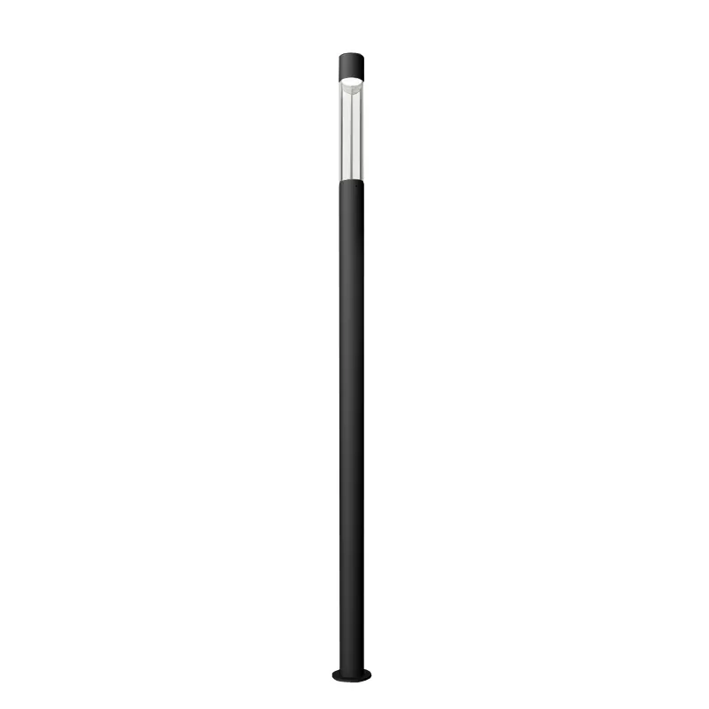 Stalpi de iluminat pentru parc - Stalp de iluminat pentru exterior cu un brat, realizat din aluminiu si bec LED - A4025