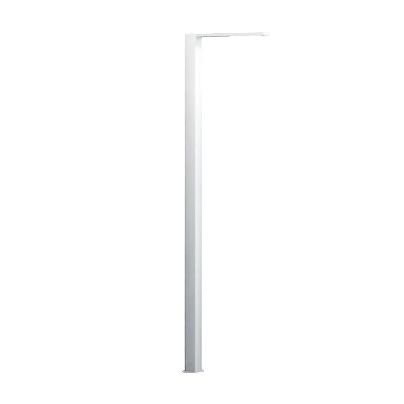 Stalpi de iluminat pentru alei pietonale - Stalp de iluminat pentru exterior cu un brat realizat din otel galanizat si bec LED - A4002