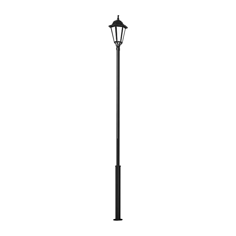 Iluminat Urban - Stalp de iluminat pentru exterior realizat din otel galvanizat si bec LED -A4031