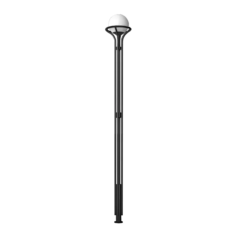Iluminat Urban - Stalp de iluminat pentru exterior realizat din otel galvanizat si bec LED - A4032