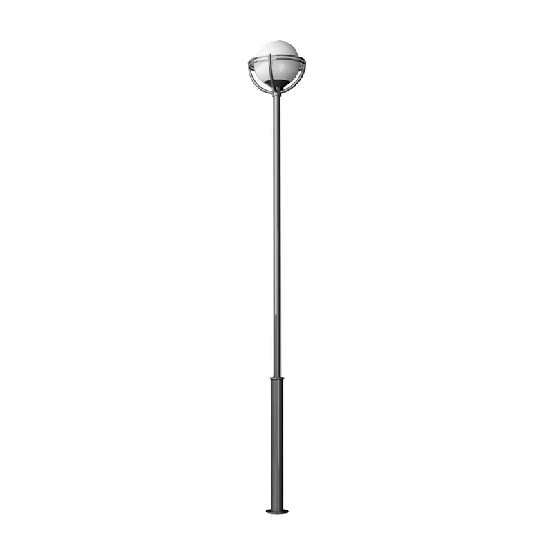 Stalpi de iluminat stradali - Stalp de iluminat pentru exterior realizat din otel galvanizat si bec LED - A4033