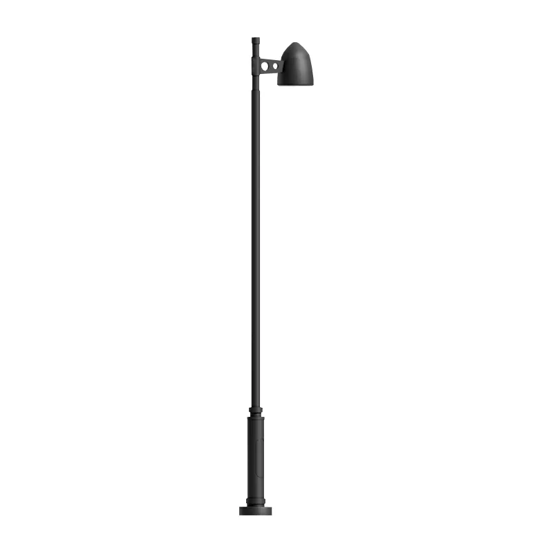 Stalpi de iluminat stradali - Stalp de iluminat pentru exterior realizat din otel galvanizat si bec LED -A4040