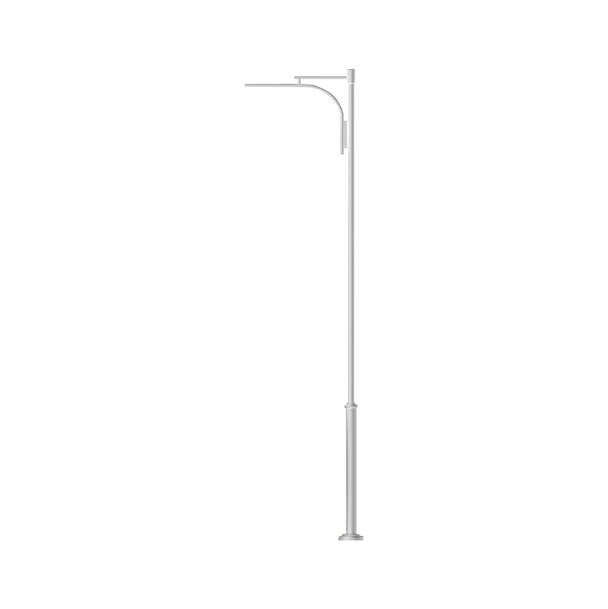 Iluminat Urban - Stalp de iluminat stradal cu un brat realizat din otel galvanizat A4041