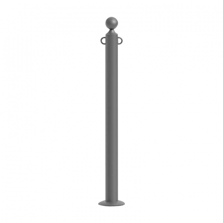 Mobilier Urban - Stalp ornamentali de delimitare / protectie pentru trotuar cu prinderi pentru lant A8003