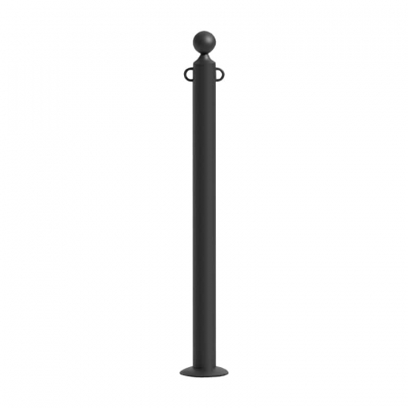 Stalpi / bolarzi de delimitare pentru trotuar - Stalp ornamentali de delimitare / protectie pentru trotuar cu prinderi pentru lant A8003