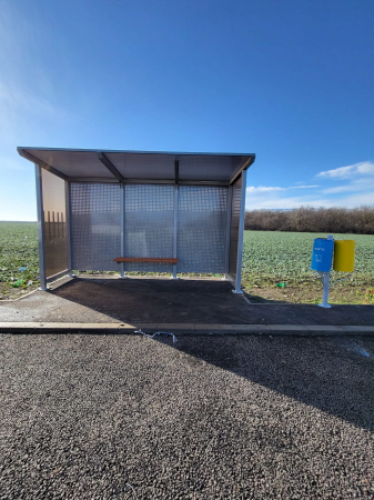 Statii de autobuz - Viziru, Bordei Verde, Ianca, Sutesti, Racovita, BR [13]