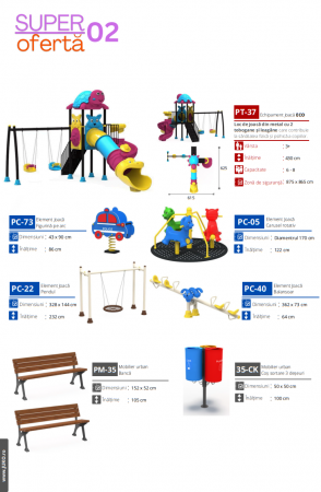 Oferte Speciale - SUPER Oferta 02  Echipamente loc de joaca