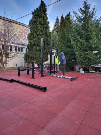 Amenajare teren sport Academia Fortelor Aeriene Brasov "HENRI COANDA" [55]